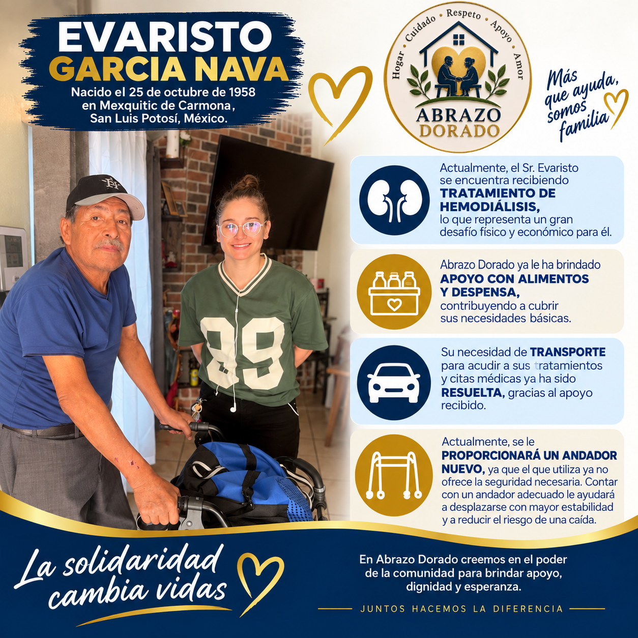HISTORIA DE EVARISTO GARCÍA NAVA